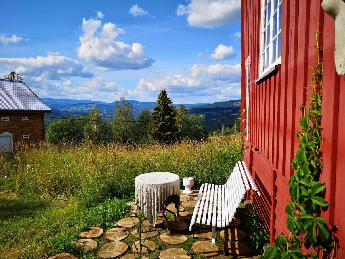 Haugtun Gardspensjonat Og Leiligheter Nordre Land Exterior foto